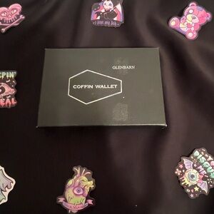 Glenbarn Black Coffin Wallet